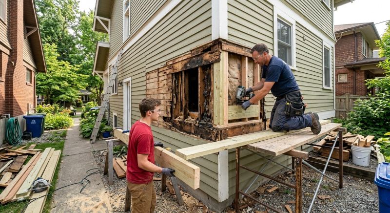 Dry Rot Repair in Denver, CO