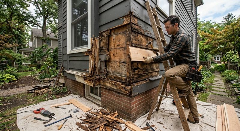 Wood Decay Repair in Littleton, CO