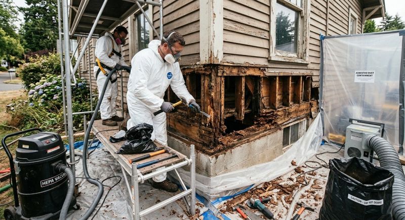 Dry Rot Repair in Roswell, GA