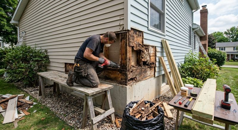 Structural Rot Repair in Olathe, KS