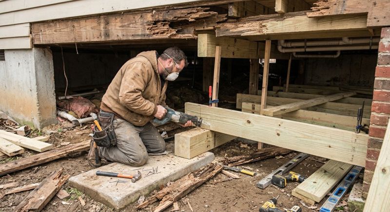 Termite Damage Repair Service in Wilmington, NC