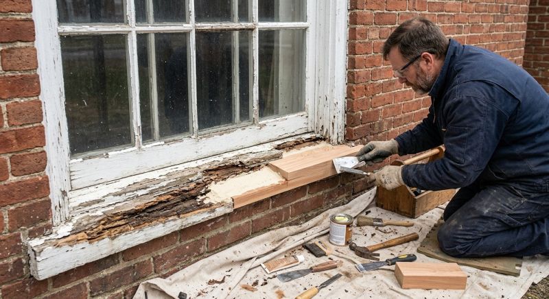 Wood Rot Repair in Denver County, CO